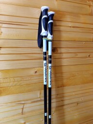 NOVÉ PALICE SALOMON X NORTH BLACK-WHITE 120CM